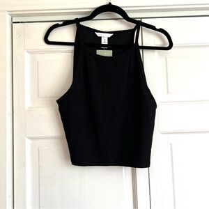 NWT stretchy crop top